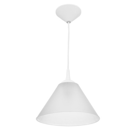 Susage "cone" 1x15W E27 Model: BR 00266 White/Transparent 25x25x15cm