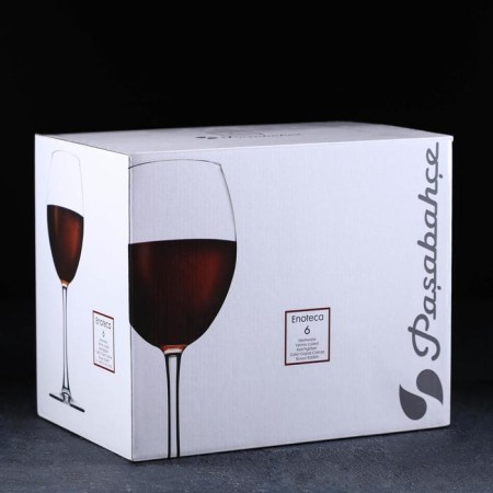 A set of glass glasses for red wine Enoteca, 440 ml, 6 pcs-1
