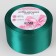 Satin tape, 50 mm × 23 ± 1 m, emerald color No. 126