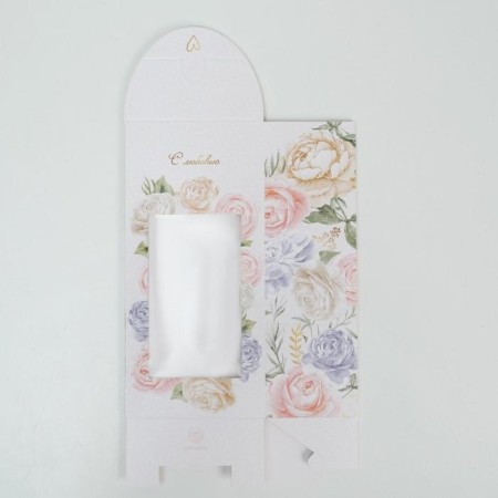 Confectionery box, packaging "With Love", 9 x 19 x 6 cm-3