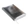 Dated diary 2025 A5 168 sheets, Attomex. Arkona, solid cover, boomvinyl with foam, liesse, block 70, gray