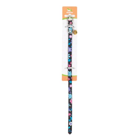 Flower Print embossed collar, 30 x 1 cm, Mix flowers-9
