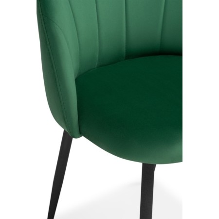 STULL OF A MARAL CARKASAS Logan Metal/velor, Black/Green 48x52x82 cm-5