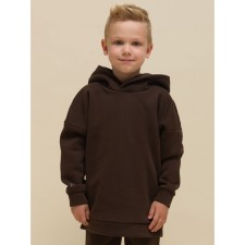 Children's sweatshirt, height 104 cm, chocolate color