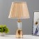 Board lamp "Kadi" E27 40W gold 25x25x42 cm Risalux