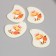 Acryl's work decor "Fox in the Crown" 0.2x2.7x3.9 cm