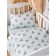 Penguel nursery bedding, size 110x140 cm, 110x140 cm, 40x60 cm