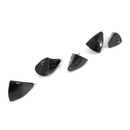 Cargo of a bullet-exentric stained collapsible Yaman 5 pcs., 56 g, black-3