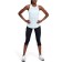 Thaits women's Under Armor Fly Fast Speed ​​Capri, size XS (1350080-001)