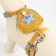 A set of ammunition with a backpack, size m, leash 120 x 1.5 cm, ok 20-32 cm, 24-40 cm, yellow