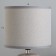 Table lamp "Monaco" E14 40W gray 16x16x29 cm Risalux