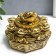 NECSK Polystone for bronze "Toads on the toads around" 7.5x9.2x9.2 cm
