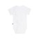 Body baby with a short sleeve "Goroshinka", height 62 cm, white color