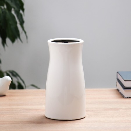 VAZA Ceramics Table "Annar" 18x9.5 cm, white-2