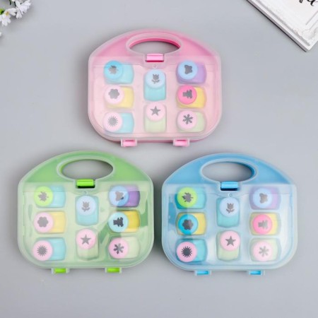 A set of curly holes in the chest (set 8 pcs) mix 17x19x4.5 cm-9