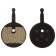 Boats for disk brakes M11-2 organic, D = 23.3 mm
