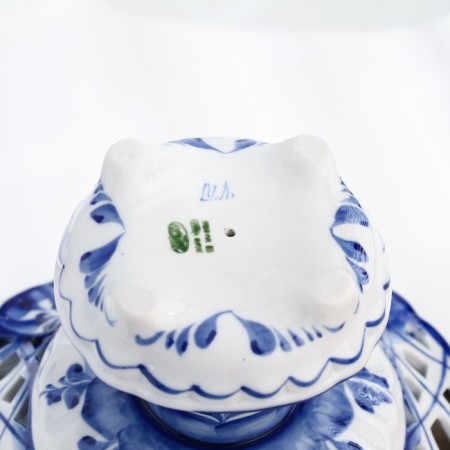 Candy "openwork", gzhel-4