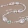 Beads on threads, with holography, 15 mm, 9 ± 1 m, transparent color