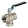 Ball barbar stout SVF 0001 000020, 3/4 ", with a filter