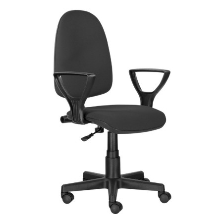 The Brabix Prestige Ergo MG-311 chair, adjustable ergonomic back, fabric, gray-3