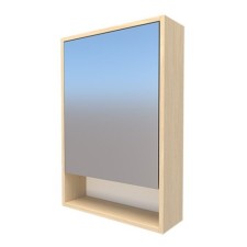 Cabinet-mirror flora 55, sonoma color, 15 x 55 x 70