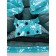 Ski costume for a girl, height 104 cm, turquoise color