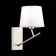 Wall lamp EVOLUCE. Sle300101-01. Denice. 1x40 W, E14, 15x26 cm, Nickel color