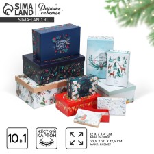 A set of boxes 10 in 1 