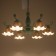 Luracia chandelier 6he27 40W green-white 77x77x37-72 cm Bayerlux