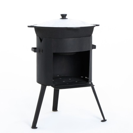 Stove for a cauldron, removable legs, 10 l-1