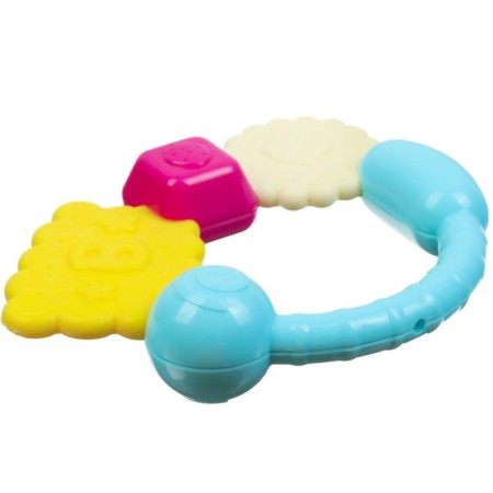 A set of rattles "Sweets", with elastic elements, 5 pcs, crumb I-8