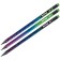 Chernographic pencil 2.2 mm Berlingo "Skyline", HB, black tree, round, sharpened, with an eraser, mix