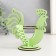 Easter stand "Cockerel" 14.5x10.3x10 cm (set of 5 parts) Salad