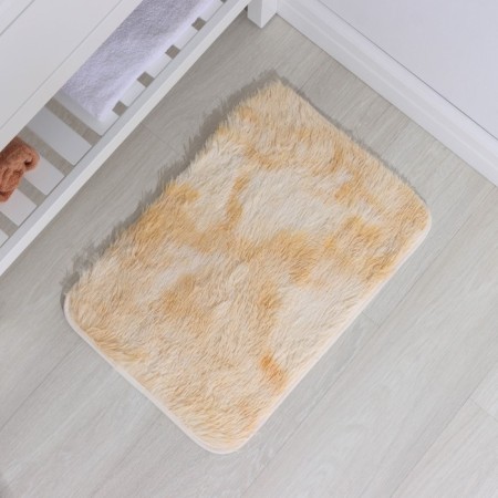 Daulist's home rug "fluffy", 40 × 60 cm, brown color-6