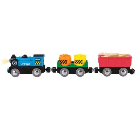 Model train, on batteries-3