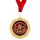Medal on the postcard "Favorite Educator", D = 7 cm.
