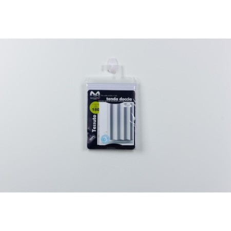 Verga bathroom curtains, 180 x 200 cm, white color-6