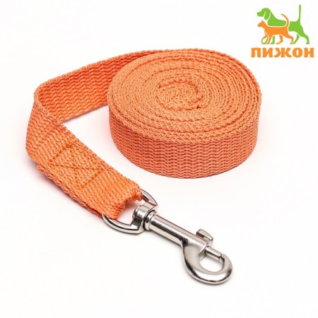 Leash of kapron -colored zoonik, 3 m x 2 cm, mix of flowers