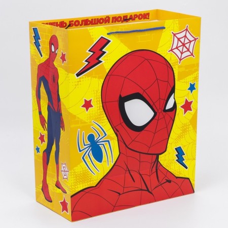 Gift package "Congratulations" 40x49x19 cm, packaging, spider-man-2