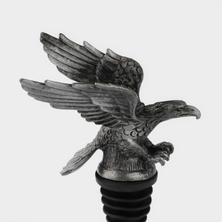 Geyser for the wine magistro "eagle", 11.5 cm, silver color-2