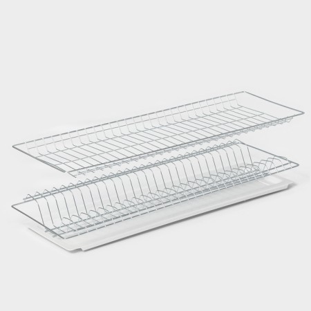 A set of dishwasher with a panel for a cabinet 80 cm, 76.5 × 25.6 cm, zinc
