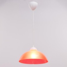 Bayerlux 2211/1 1x15W E27 chandelier is red d = 29 cm, h = 60 cm
