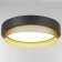 Luer with PDU "REGO" LED 120W 3000-6000K Black-gold 50x50x10 cm Bayerlux