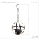 Lamp on the solar battery "Era", "loft", 26x17 cm, IP44, 3LED, orange