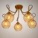 Chandelier 1109/5gd E27 40W gold 54x54x24 cm Bayerlux