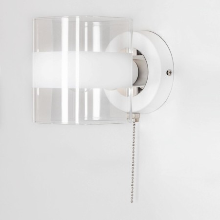 Sconces Citilux "Virta" CL140310, 12x12 cm, 1x60W, E14, white color-2