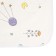 Dodger on a waterproof basis, 50*70 cm "Cosmos"