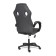 Armchair for gamers Racer GT New Eco -leather/fabric, metallic/gray, 36/12