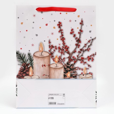 Gift, laminated, "candles" package, 31 x 40 x 11.5 cm-3