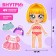 Magnetic game "Little Fashionista", in the box